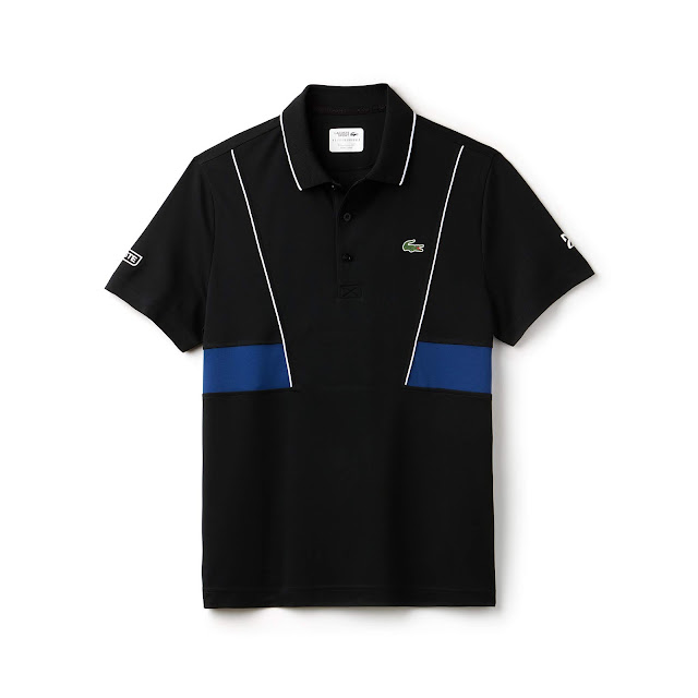 LACOSTE NOVAK DJOKOVIC SS18 MEN ON COURT BLACK EDITION DH3325-52 R＄ 390