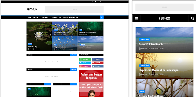 Urban Mag Premium Blogger Template
