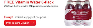 FREE 6-pk Vitamin Water 