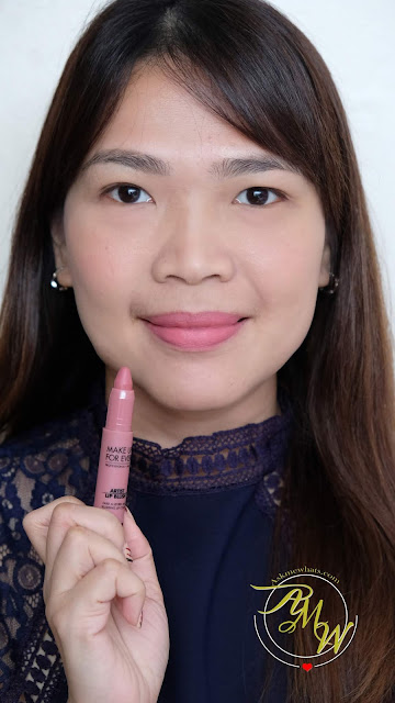 a photo of Make Up For Ever's Artist Lip Blush Review in shade 100 by Nikki Tiu of askmewhats.com