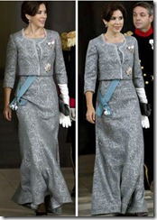 The 2nd Best Dress of the New Year's Court - Crown Princess Mary