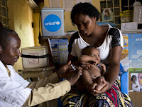 Congo says world's largest measles epidemic is over.