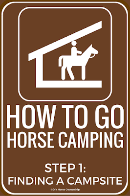 How to Go Horse Camping: Finding an Equestrian Campsite