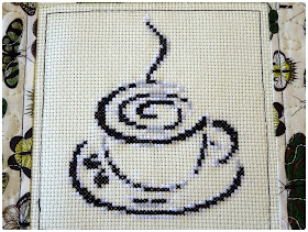 cross stitch tea