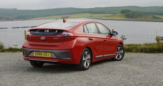 Hyundai Ioniq Electric rear view