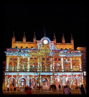 Lichter, Nacht & bunte Farben über Rostock. Ein paar Worte ... Blog | Silke schreibt