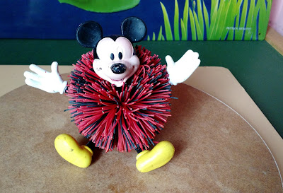 Brinquedo antigo koosh ball do Mickey Mouse - Disney   R$ 15,00