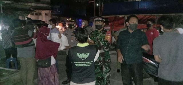 Intensif patroli malam, Petugas Polokarto himbau warga tetap waspada ditengah PPKM level 2