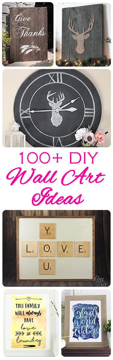 Download 100 Diy Wall Art Ideas The Kim Six Fix