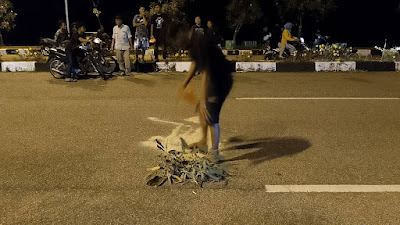 Diduga Terjadi Laka Lantas Tabrak Lari di Jalan Costal Area