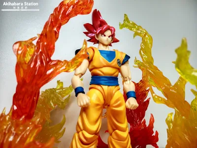 S.H.Figuarts Super Saiyan God Son Goku de Dragon Ball Super - Tamashii Nations