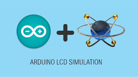 Simulasi Proteus Arduino-LCD 16x2 dengan I2C