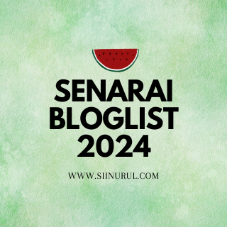 Senarai Bloglist 2024