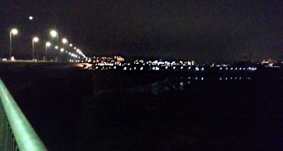 稲城大橋の夜