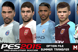 Pes 2015 Latest Option File Summer Transfers 2018/2019