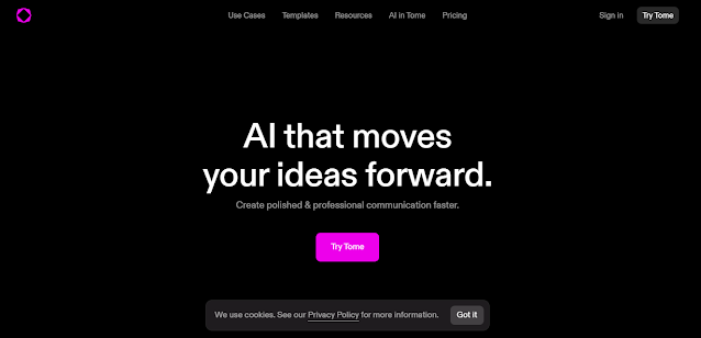 AI that moves your ideas forward. Create polished & professional communication faster.