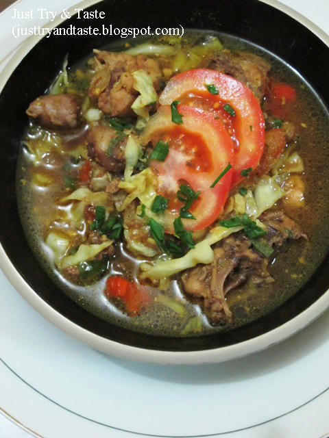 Resep Tongseng Ayam  Just Try & Taste