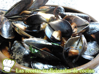 Receta de mejillones al vapor