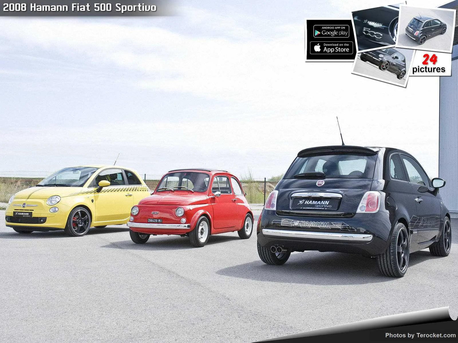 Hình ảnh xe ô tô Hamann Fiat 500 Sportivo 2008 & nội ngoại thất