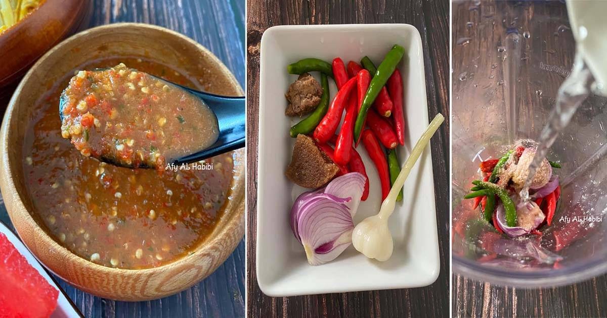 Cara Buat Sambal Belacan Yang Sedap Macam Di Kedai Siam