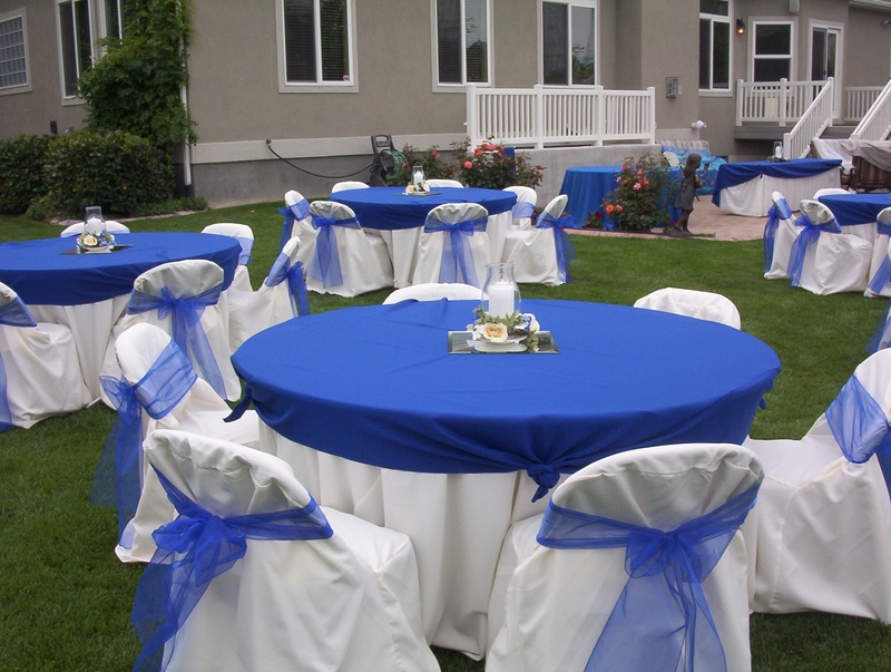 Ideas for Wedding: Blue decoration
