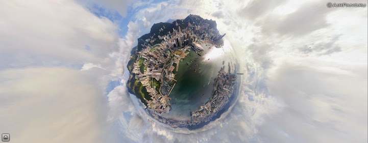 Hong Kong - 12 Incredible 360° Aerial Panoramas of Cities Around the World