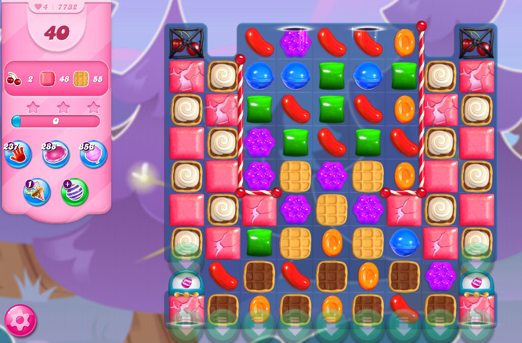 Candy Crush Saga level 7732