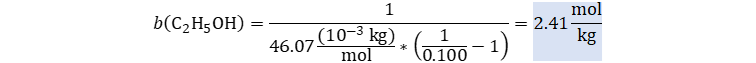 Cual es la molalidad de etanol al 10% y densidad 0.984 g/mL, Obtenga la molalidad de etanol al 10% y densidad 0.984 g/mL, Obtener la molalidad de etanol al 10% y densidad 0.984 g/mL, Determine la molalidad de etanol al 10% y densidad 0.984 g/mL, Determinar la molalidad de etanol al 10% y densidad 0.984 g/mL, Calcule la molalidad de etanol al 10% y densidad 0.984 g/mL, Calcular la molalidad de etanol al 10% y densidad 0.984 g/mL, Halle la molalidad de etanol al 10% y densidad 0.984 g/mL, Hallar la molalidad de etanol al 10% y densidad 0.984 g/mL,