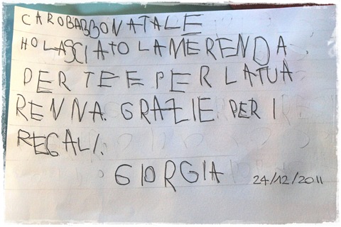 letterina babbo natale