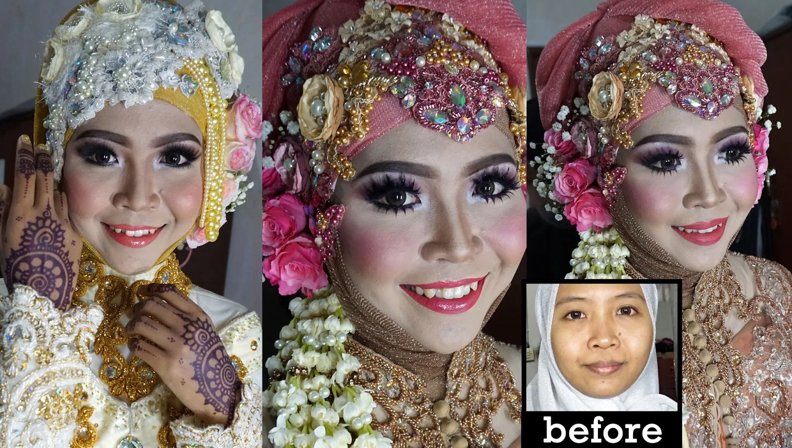 Ini Vindy Yang Ajaib Wedding Muslim Makeup Tutorial 2016 By Inivindy