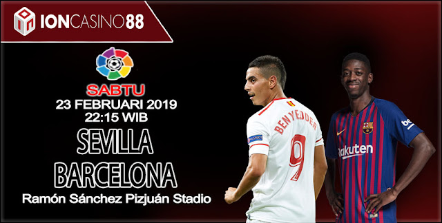  Prediksi Bola Sevilla vs Barcelona 23 Februari 2019
