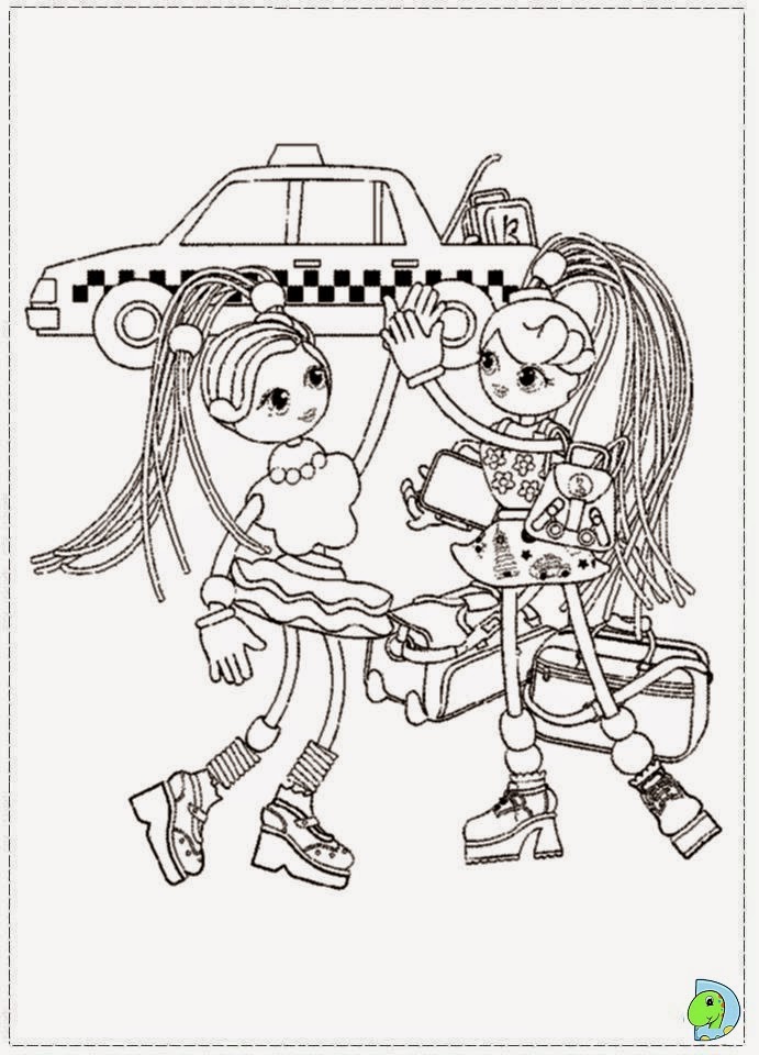 Dinokids - Desenhos para colorir: Desenhos de Betty Spaghetty para colorir