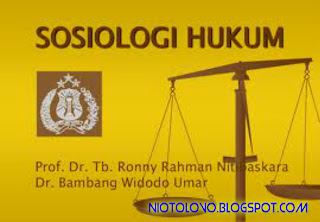 Ruang Lingkup Sosiologi Hukum