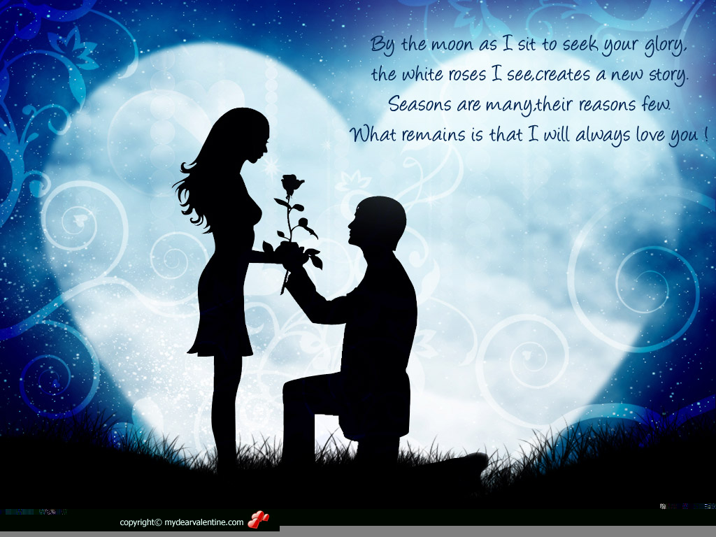 Wallpaper Backgrounds: Romantic Love Wallpapers for 