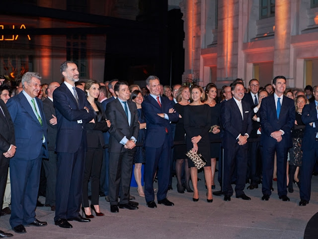 King Felipe of Spain, Queen Letizia of Spain attend 'Antena 3' 25th Anniversary Reception