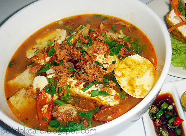 mee rebus noodles pondok cafe