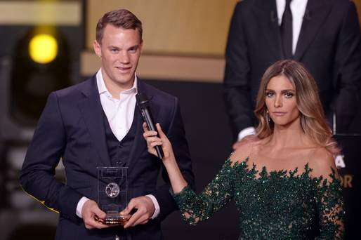 FIFA FIFPRO WORLD XI GOALKEEPER WINNER: Manuel Neuer 