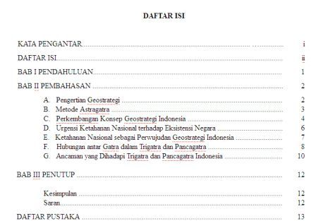 Contoh Daftar Isi Tentang Ekonomi - Gontoh