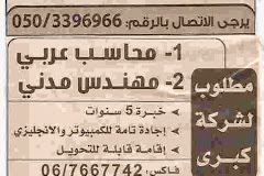 وظائف جريدة الخليج 22/3/2015 