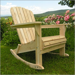 Ja: Adirondack rocking chair plan