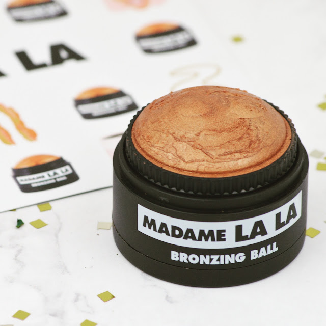 Lovelaughslipstick blog - Madame LA LA Bronzing Ball Cream Bronzer Makeup Review