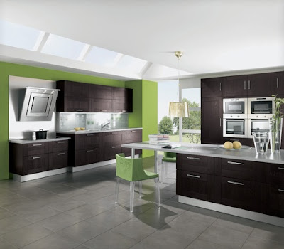 Concept of modern kitchen design arrangement 5