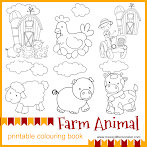 Domestic Animals Coloring Page : Farm Animal Colouring Pages For Kids / In the past, they were vital to the abandonment of nomadic life and the adoption of the current sedentary life.