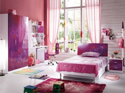 Desain Kamar Untuk cewek pink