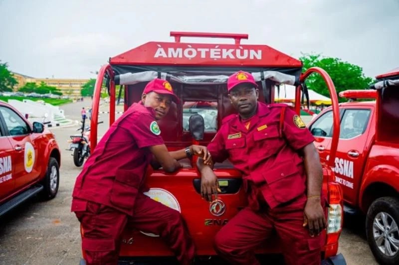 Amotekun arrest man with bloodstained female pants in Ogun