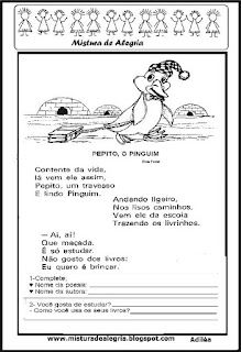 Poesia Pepito, o pinguim