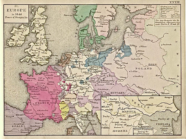 Historic Map Of Europe