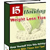 Holiday Weight Loss Tips