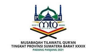 Juara 1 Cabang Tafsir Bahasa Arab dan Hifzhil Qur'an 30 Juz Tingkat Provinsi Sumbar