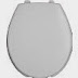 Bemis 320 000 Round Open Front Toilet Seat, White